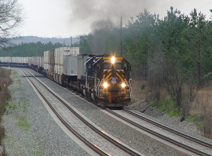 Charging up the grade